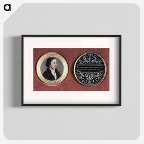 アートポスター-Portrait of Philipp Melanchthon - ハンス ホルバイン Poster.