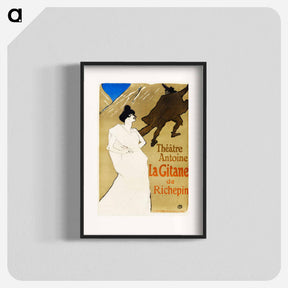 アートポスター-La Gitane - アンリ ド トゥールーズ ロートレック Poster.