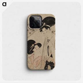 1-100_Kitagawa-Utamaro_phone