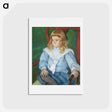 アートポストカード-Boy with Golden Curls - メアリー カサット Postcard.