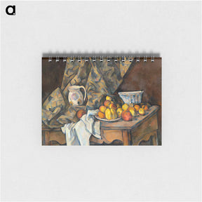 アートメモ帳-Still Life with Apples and Peaches - ポール セザンヌ Memo.