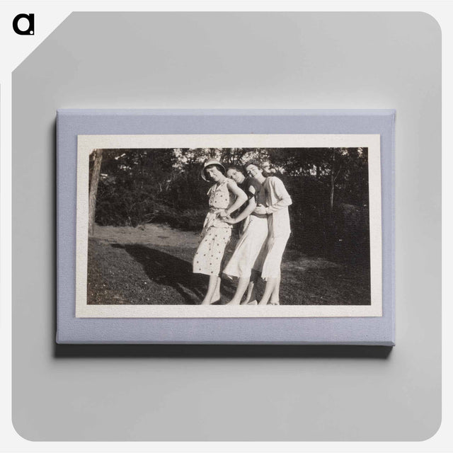 アートパネル-Side View of Three Women
 - セントルイス美術館 Canvas.