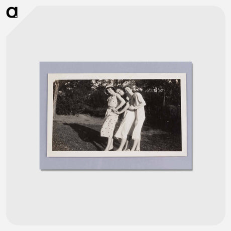 アートポストカード-Side View of Three Women
 - セントルイス美術館 Postcard.