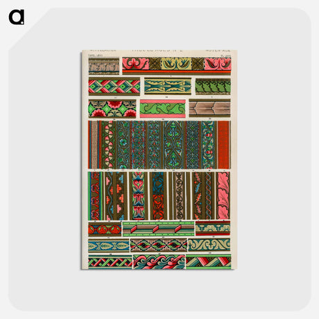 アートポストカード-Nineteenth-Century Ornament
 - 装飾の文法 Postcard.
