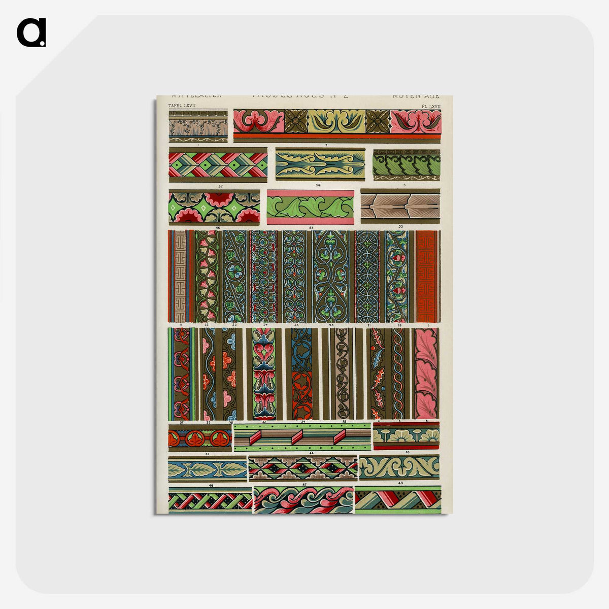 1-100_The-Grammar-of-Ornament_postcard