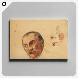 アートパネル-Study Sheet (Head, Eyes, Ears)
 - ウィーン博物館 Canvas.
