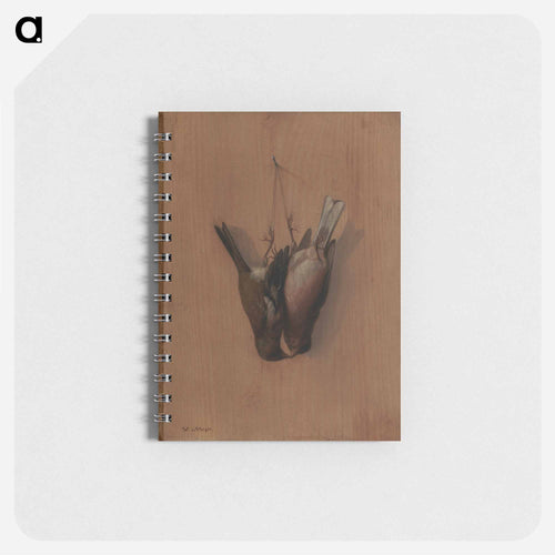 Two hung chaffinches - ヴィルヘルム フォン ライト Memo.