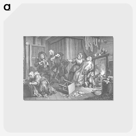 1-100_William-Hogarth_postcard