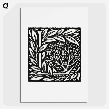 アートポスター-Love is Enough - ウィリアム モリス Poster.