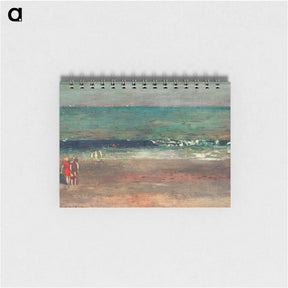 アートメモ帳-The Beach, Late Afternoon - ウィンスロー ホーマー Memo.