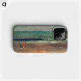 The Beach, Late Afternoon - ウィンスロー ホーマー Phone Case.