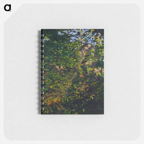 アートメモ帳-Peacock in the Woods - アボット ハンダーソン セイヤー Memo.