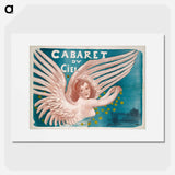 Cabaret du Ciel - アドルフ レオン ウィレット Poster.