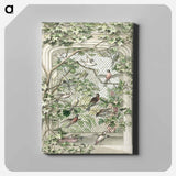Aviary with fourteen birds - アールト シューマン Canvas.