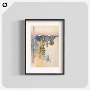 アートポスター-View from kaukola ridge - アルバート エーデルフェルト Poster.