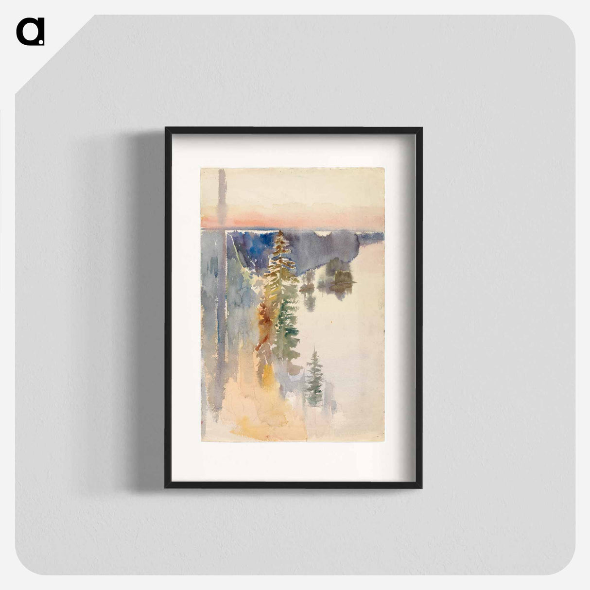 View from kaukola ridge - アルバート エーデルフェルト Poster.
