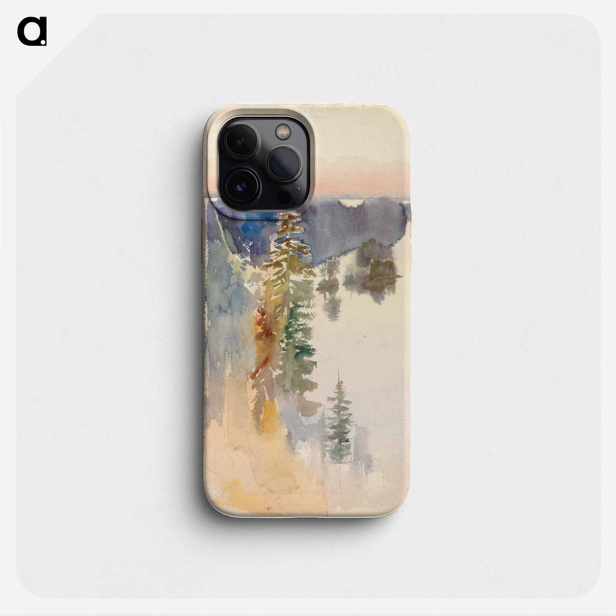 View from kaukola ridge - アルバート エーデルフェルト Phone Case.