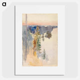 View from kaukola ridge - アルバート エーデルフェルト Poster.