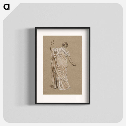 Study for a Garden - アルバート ジョセフ ムーア Poster.