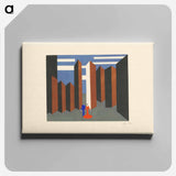 Maquettes de théatre i.-xv. - Alexandra Exter Canvas.