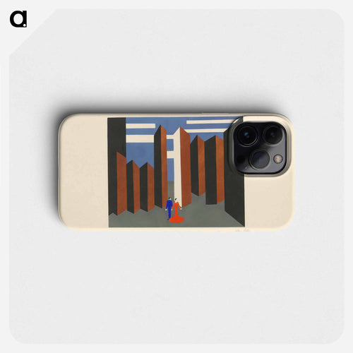 Maquettes de théatre i.-xv. - アレクサンドラ エクスター Phone Case.