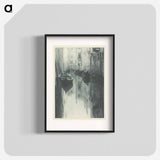 Reflection-Venice - アルフレッド スティーグリッツ Poster.