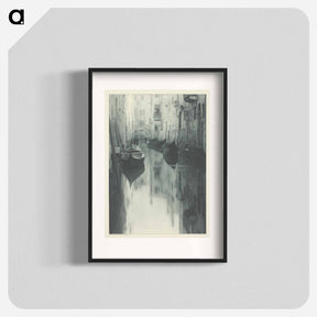 アートポスター-Reflection-Venice - アルフレッド スティーグリッツ Poster.