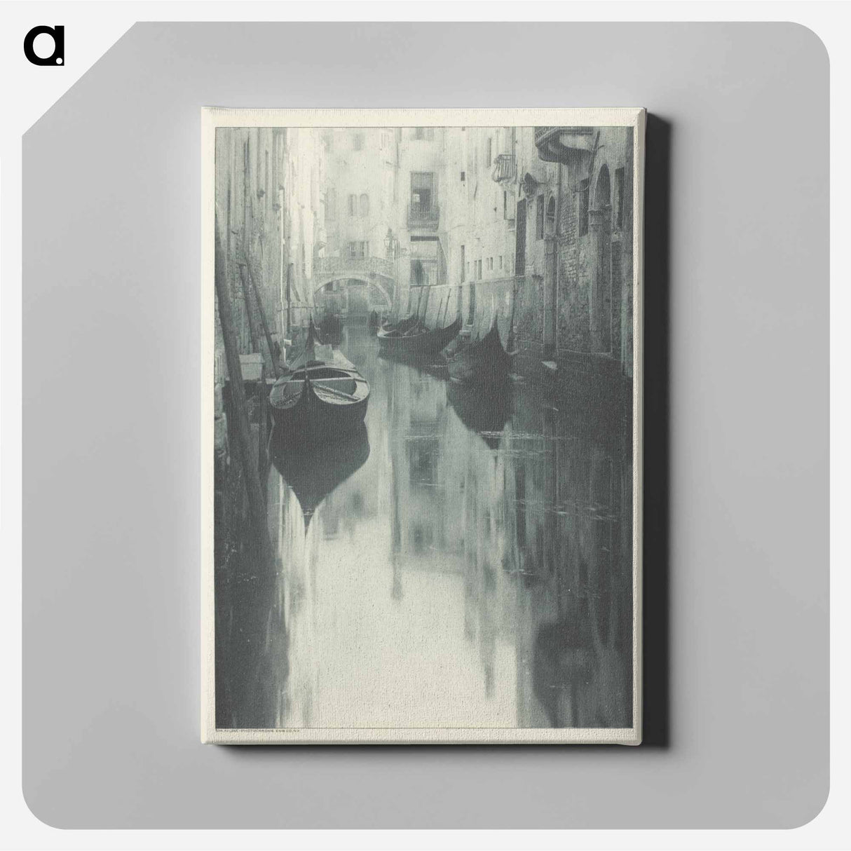 Reflection-Venice - アルフレッド スティーグリッツ Canvas.