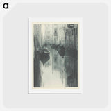 アートポストカード-Reflection-Venice - アルフレッド スティーグリッツ Postcard.