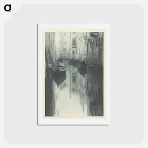 アートポストカード-Reflection-Venice - アルフレッド スティーグリッツ Postcard.