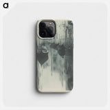 Reflection-Venice - アルフレッド スティーグリッツ Phone Case.