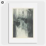Reflection-Venice - アルフレッド スティーグリッツ Poster.