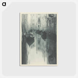 アートポストカード-Reflection-Venice - アルフレッド スティーグリッツ Postcard.