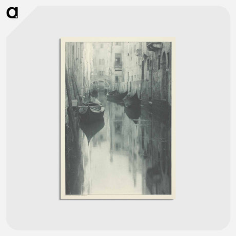 アートポストカード-Reflection-Venice - アルフレッド スティーグリッツ Postcard.