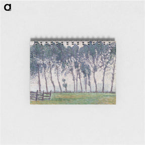 アートメモ帳-Rainy weather at hampton court - アルフレッド ウィリアム フィンチ Memo.