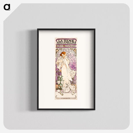 Alphonse Mucha(アルフォンス ミュシャ) - La dame, aux camelias - アルフォンス ミュシャ Poster. - artgraph.「アートをもっと気軽に」世界の名画やアート作品をポスターなど身近なアイテムにプリントして販売するサイト「artgraph.」ポスター、アートフレーム、スマホケース、ノート…etcなど多くの製品を用意しております。専属アーティストの作品もあり、ここだけしか買えないアートに出会えます。│