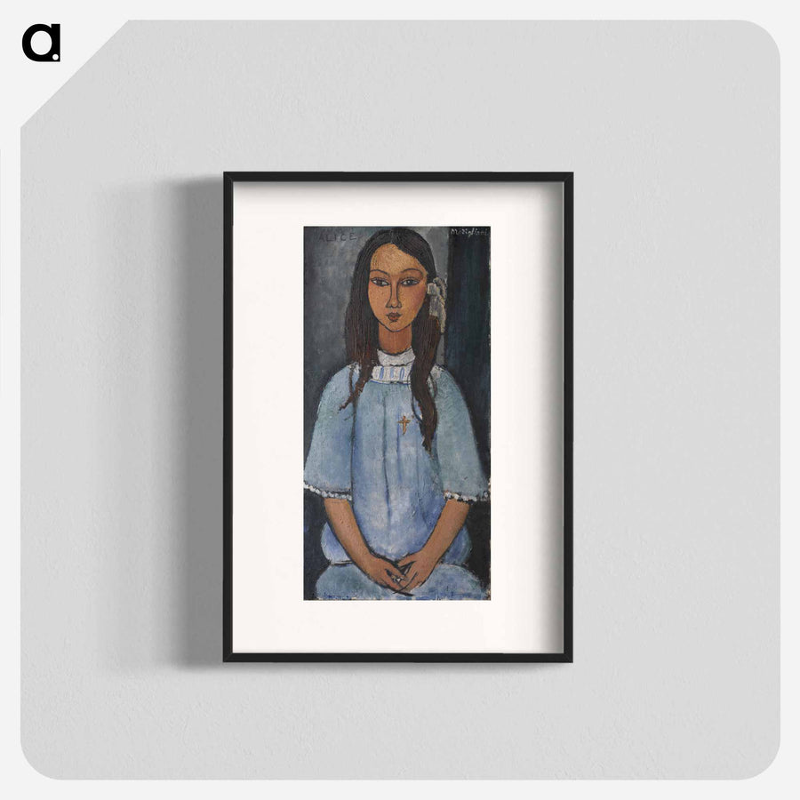 アメデオ・モディリアーニ「アリス」アートポスター