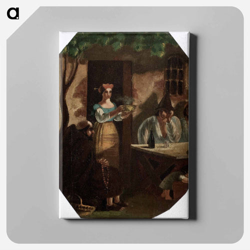 Italialainen majatalo - アンダース エクマン Canvas.