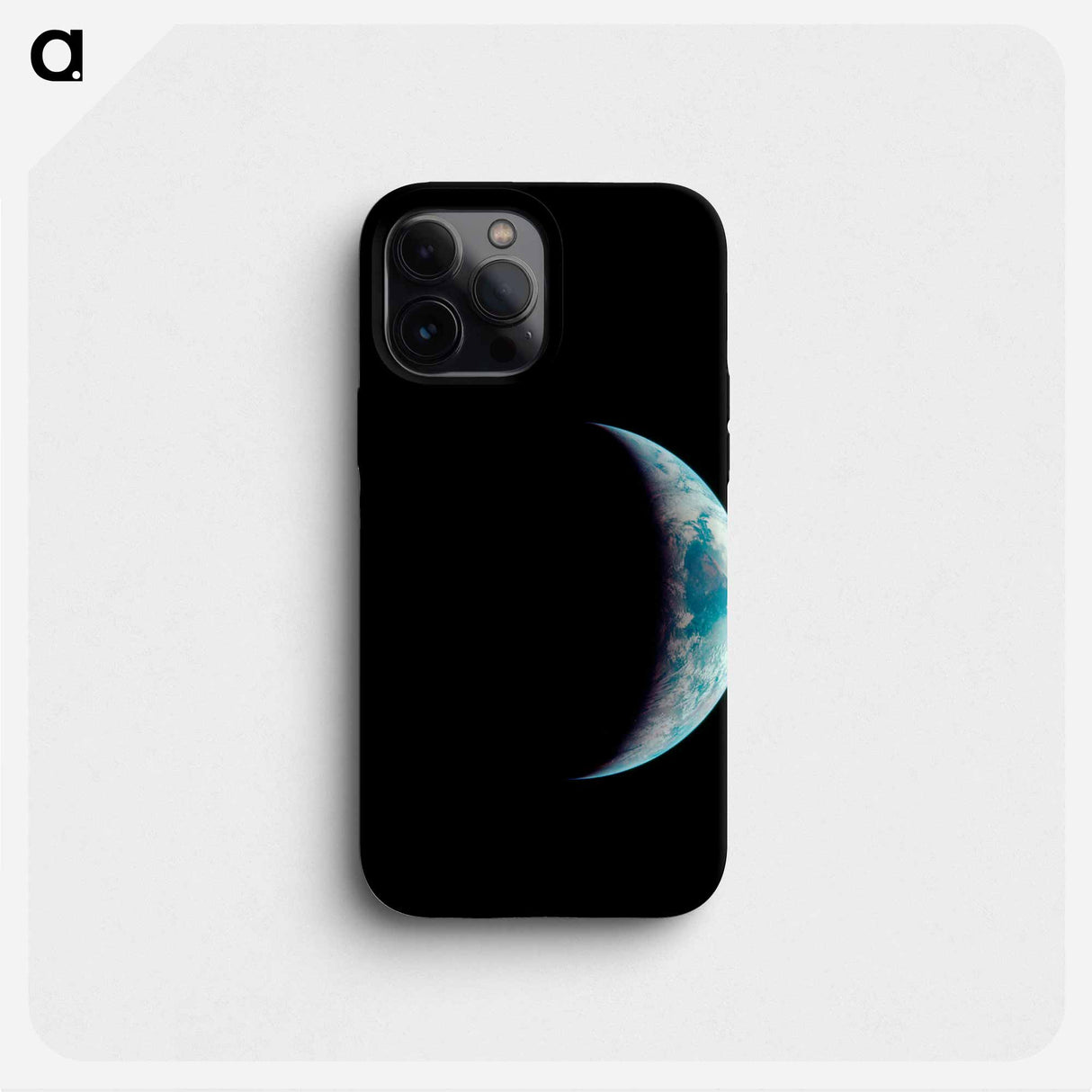 Earth's Sphere Illuminated - アポロ月面着陸 Phone Case.