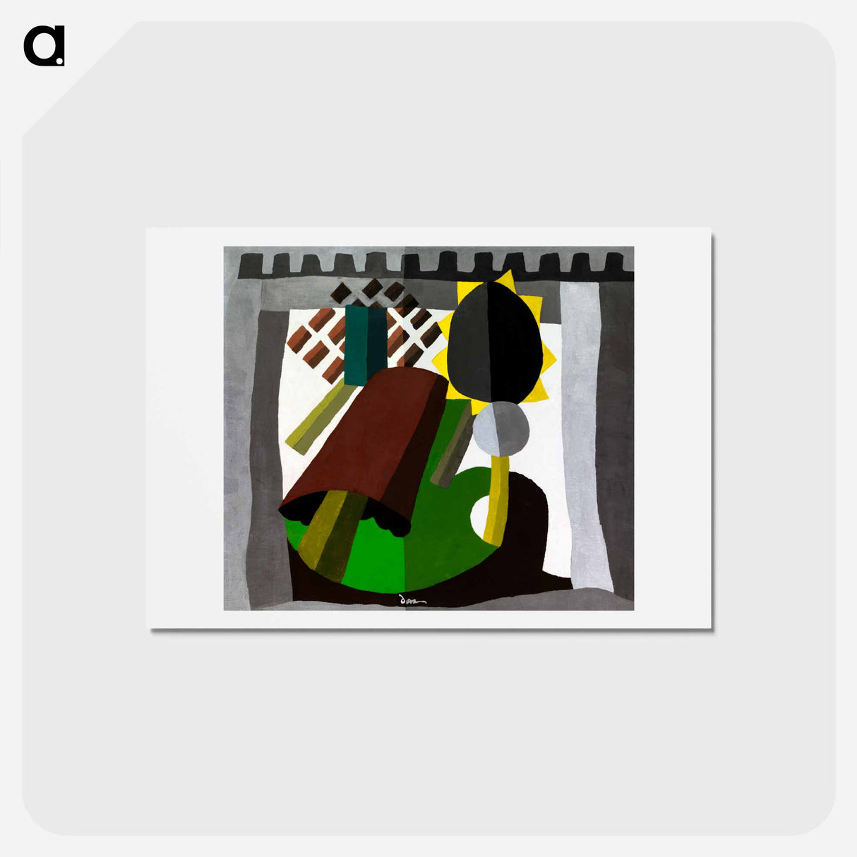 アートポストカード-The Inn - アーサー ダヴ Postcard.