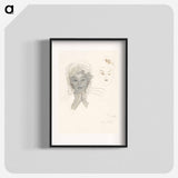 Hanako - Auguste Rodin Poster.