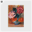 アートポストカード-Tulips and Peonies in Pitcher
 - バーンズ・コレクション Postcard.