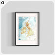 アートポスター-Gazetteer of the British Isles, statistical and topographical
 - 大英図書館 Poster.