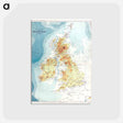 アートポストカード-Gazetteer of the British Isles, statistical and topographical
 - 大英図書館 Postcard.