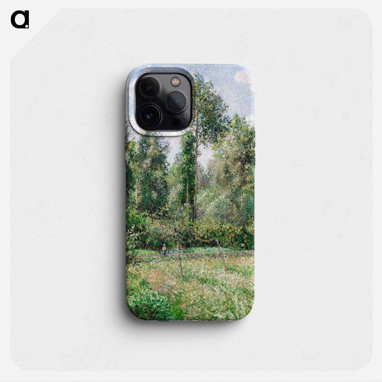 Poplars, Éragny - Camille Pissarro Phone Case.