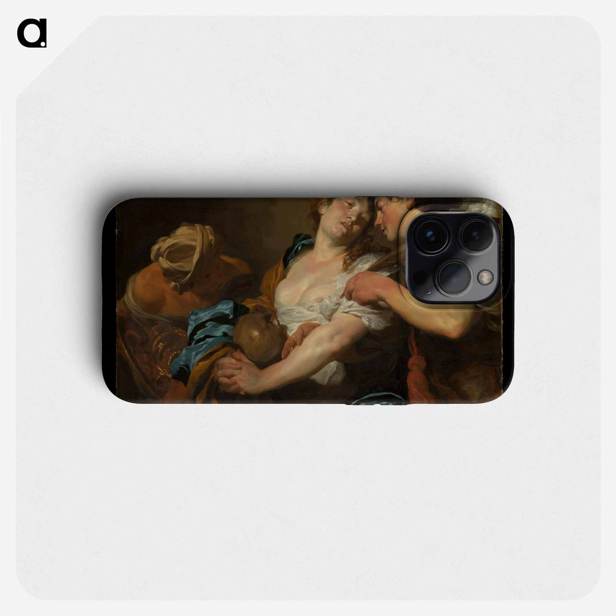 The Temptation of Saint Mary Magdalen - Caravaggio Phone Case.