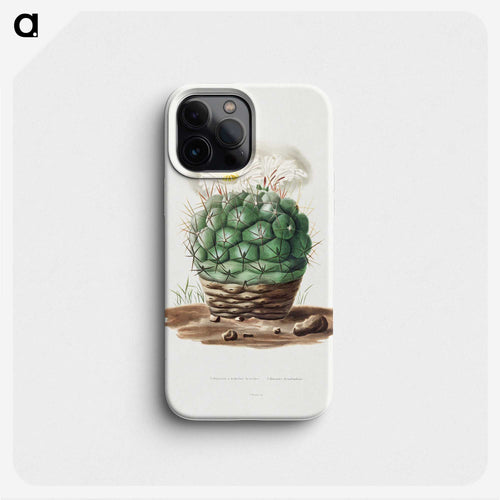 エキノカクタス・ヘキサエドロフォルス - シャルル アントワーヌ ルメール Phone Case.