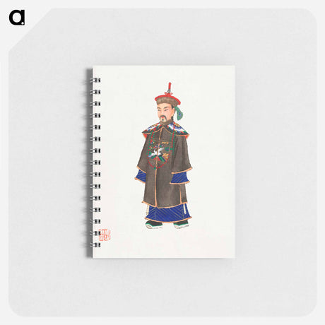 アートメモ帳-Chinese Court Robe
 - 中国の衣装 Memo.