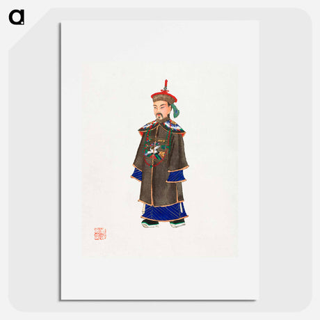アートポスター-Chinese Court Robe
 - 中国の衣装 Poster.