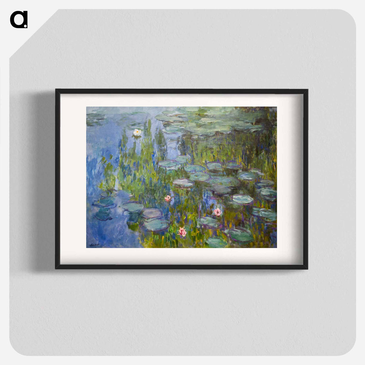 Water Lilies - Claude Monet Poster.